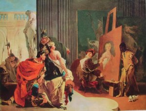 6 Gian Battista Tiepolo - Alessandro e Campaspe nello studio di Apelle