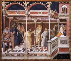 Pietro_Lorenzetti_-_Flagellation_of_Christ_-_WGA13509